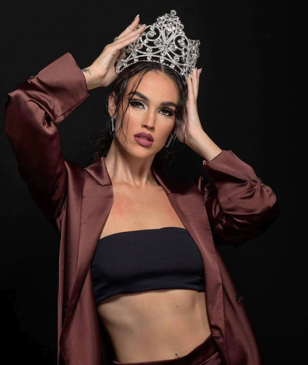 Faith Torres With Miss World Gibraltar Crown